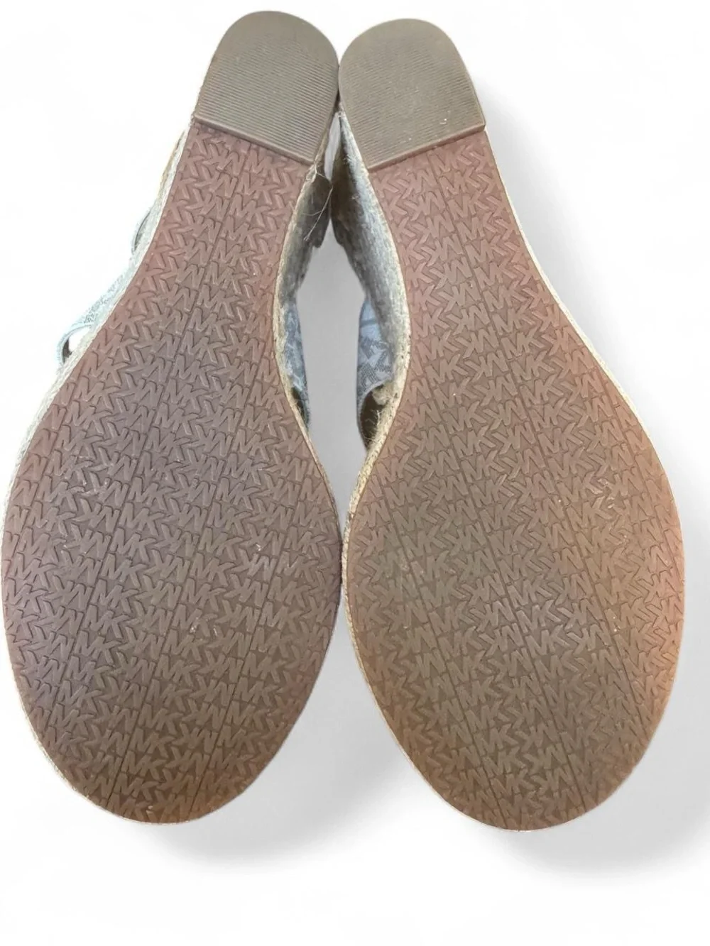 MICHAEL Michael Kors Berkley Front Zip Espadrille Wedge Sandal 8.5